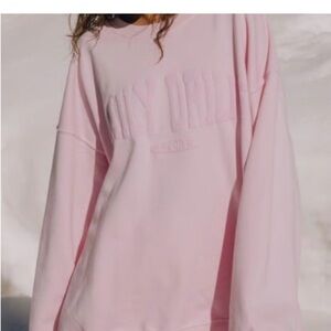 Daily Drills Light Pink monochrome sweatshirt